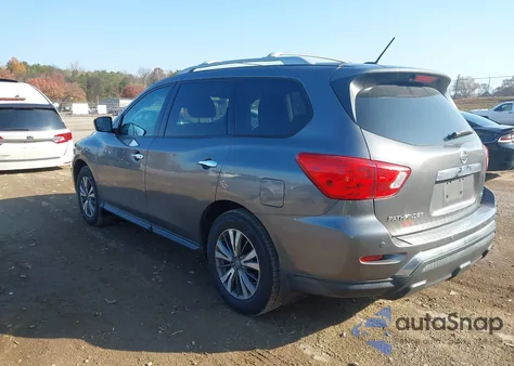 2017 Nissan Pathfinder Sv из США, поврежденный, VIN 5N1DR2MN3HC901619
